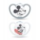 NUK CHUPETE SILICON SPACE MICKEY 6-18M GRIS 2UND