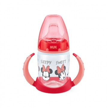 NUK ENTRENA MICKEY 6-18 M ROJO 150 ML