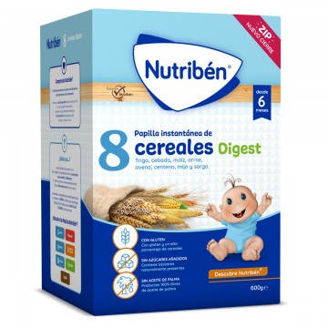 NUTRIBEN 8 CEREALES EFECTO BIFIDUS 600 G