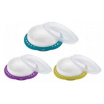 NUK PLATO CON TAPA EASY LEARNING +6M