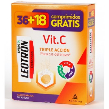 LEOTRON VITAMINA C 36 COMPRIMIDOS EFERVESCENTES