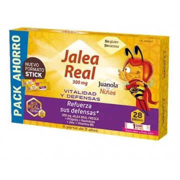 JUANOLA JALEA REAL NIÑOS VITALIDAD Y DEFENSAS 28