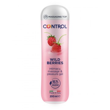 CONTROL WILD BERRIES GEL MASAJE HIDRAT 200 ML