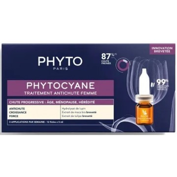 PHYTOCYANE MUJER ANTICAIDA PROGRESIVA 12 AMPOLLA