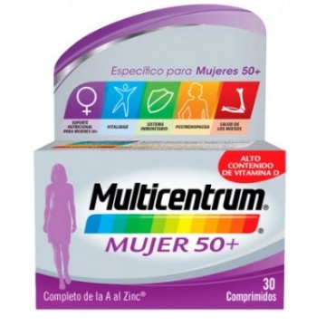 MULTICENTRUM MUJER 50+ 30 COMP