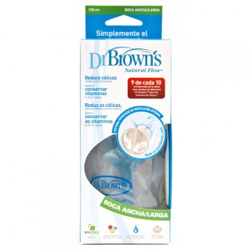 DR BROWN´S BIBERON ANTICOLICO TET SILICONA 120ML