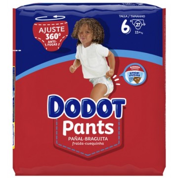DODOT PANTS TALLA 6 +15 KG 27 U