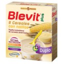 BLEVIT PLUS DUPLO 8 CEREALES CON NATILLAS 600 G