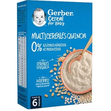 GERBER MULTICEREALES QUINOA 1 ESTUCHE 270 G