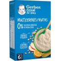 GERBER MULTICEREALES FRUTA 1 ESTUCHE 270 G