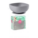 BEABA BOL SILICONA CON VENTOSA GRIS