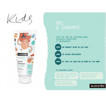 SUAVINEX KIDS GEL-CHAMPU 2 EN 1 200 ML