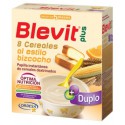 BLEVIT PLUS DUPLO 8 CEREALES BIZCOCHO Y NARANJA