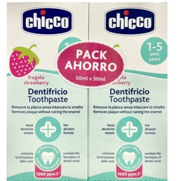 CHICCO DUPLO PASTA DENTAL SABOR +12M