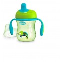 CHICCO TRAINING CUP NIÑO (AZUL-VERDE) 6M 200 ML