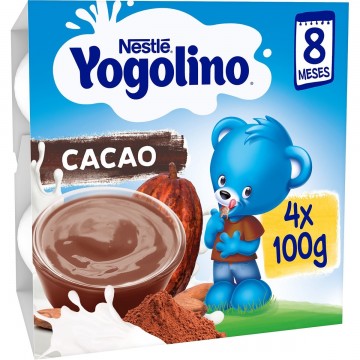 NESTLE YOGOLINO CACAO 4 TARRINAS 100 G