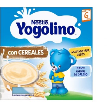 NESTLE YOGOLINO CON CEREALES 4 ENVASES 100 G