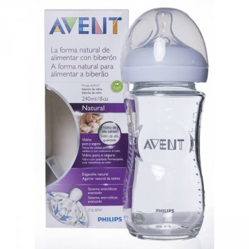 AVENT PHILIPS BIBERON CRISTAL NATURAL 240 ML