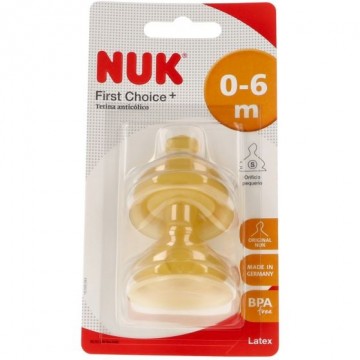 NUK TETINA LATEX FIRST CHOICE AGUA T-1 S 2 U