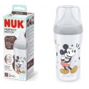 NUK PERFECT MATCH BIBERON SIL M-MICKEY GRIS 260M