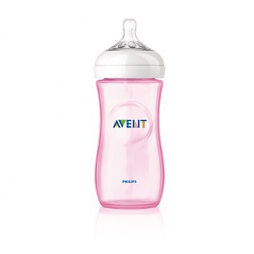 AVENT PHILIPS BIBERON ROSA +3 MESES 330 ML