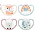 NUK CHUPETE SIGNATURE SILICONA 0-6M 2+1