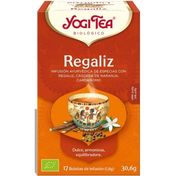 YOGI TEA REGALIZ 17 BOLSITAS