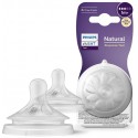 AVENT TETINA NATURAL RESPONSE AIR FREE +1M 2U