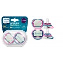 AVENT CHUPETE SILICONA NOCTURNO 6-18 M 2 U NIÑA
