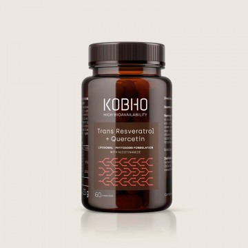 KOBHO TRANS RESVERATROL+QUERCETIN 60 CAPS