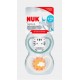 NUK CHUPETE SILICONA SPACE 6-18 M 2U ZEBRA