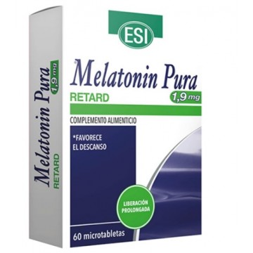 ESI MELATONIN RETARD TAB 1,90 MG 60 TABLETAS