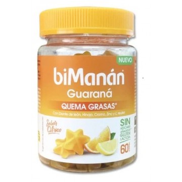 BIMANAN GUARANA 60 GUMMIES SABOR CITRICO