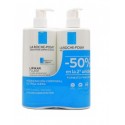 LA ROCHE POSAY PACK LIPIKAR FLUIDO 750M 2º U 50%