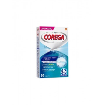 COREGA 3 MINTUTOS LIMPIEZA PROTESIS 30 TAB