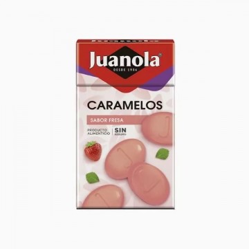 JUANOLA CARAMELOS 1 ENVASE 50 G SABOR FRESA