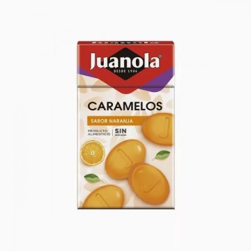 JUANOLA CARAMELOS 1 ENVASE 50 G SABOR NARANJA