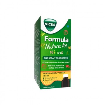 VICKS FORMULA NATURA TOS NIÑOS 140 ML