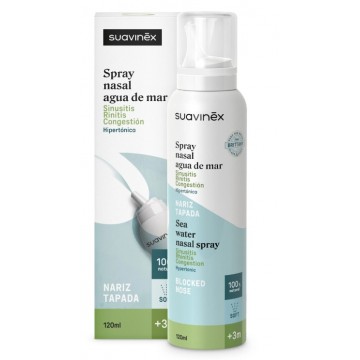 SUAVINEX SPRAY NASAL HIPERTONICO +3M I3 120 ML