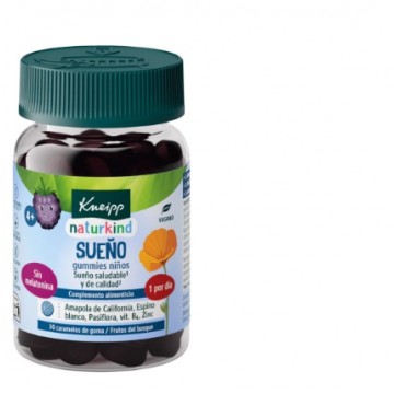 KNEIPP GUMMIES NIÑOS SUEÑO 30UNI FRUTOS BOSQUE