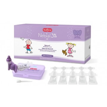 NEBIANAX 3% KIT 20 VIALES 5 ML + SPRAY-SOLUCIO
