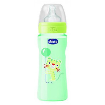 CHICCO BIBERON SILICONA FISIOL 4M+ 330 ML UNISEX