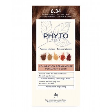 PHYTO COLOR 6.34 RUBIO OSCURO DORADO