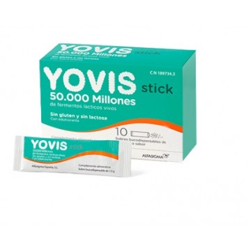 YOVIS 10 STICK BUCODISPERSABLES 1,5 G