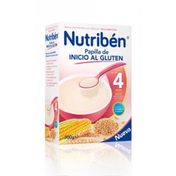 NUTRIBEN PAPILLA INICIO AL GLUTEN 300 G