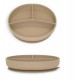 SUAVINEX PLATO DIVISIONES SILICONA + 4M BEIGE