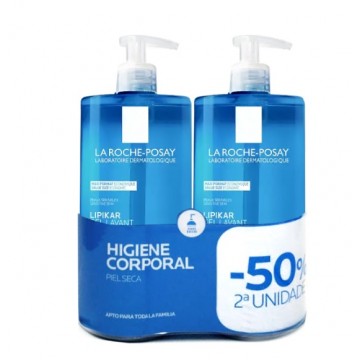 LA ROCHE POSAY PACK GEL LAVANTE 1L 2U 50% DTO