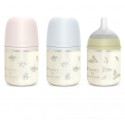 SUAVINEX BIBERON VIDRIO FISIOLO SX +0M 120 ML FS