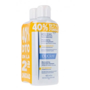 DUCRAY DUO KELUAL SQUANORM CASPA SECA 400 ML 2U