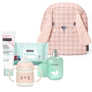 SUAVINEX MOCHILA BABY CONEJO ROSA